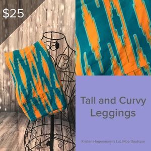 LuLaRoe Tall & Curvy Leggings